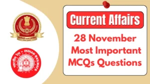 GK Quiz Today, 28 November, 2025: Latest Current Affairs Questions & Answers