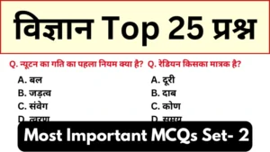 General Science Mock Test 2 for all Competitive Exams