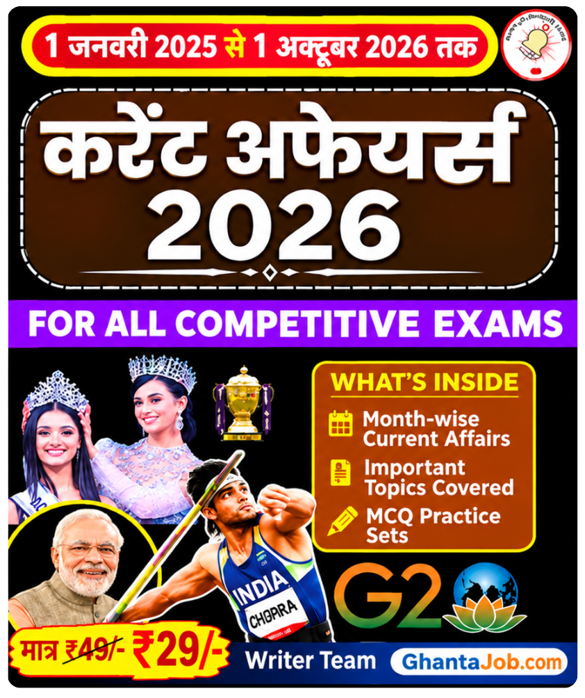 Current Affairs 2026 eBook
