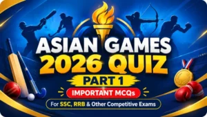 Asian Games 2026 Quiz Part 1