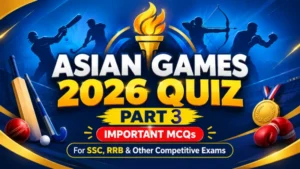 Asian Games 2026 Mock Test Part 3